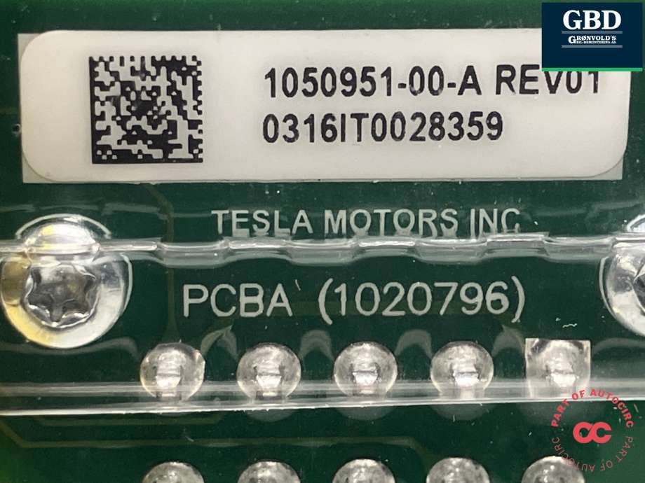 Batteripakke-modul elbil til Tesla Model S 2013-2016 (Fase 1)  (1050503-00-A|)