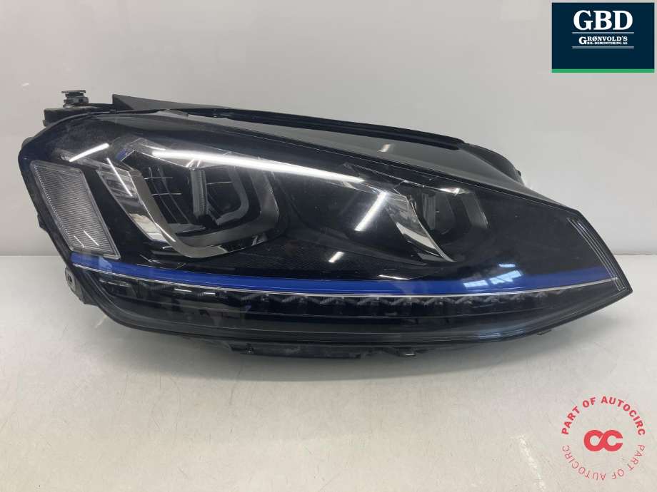 Frontlykt høyre full-LED til VW e-Golf 2014-2017 (Fase 1) (VALEO|5GE 941 774|5GE 941 036|90051017)