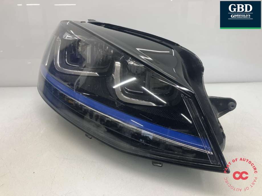 Frontlykt høyre full-LED til VW e-Golf 2014-2017 (Fase 1) (VALEO|5GE 941 774|5GE 941 036|90051017)