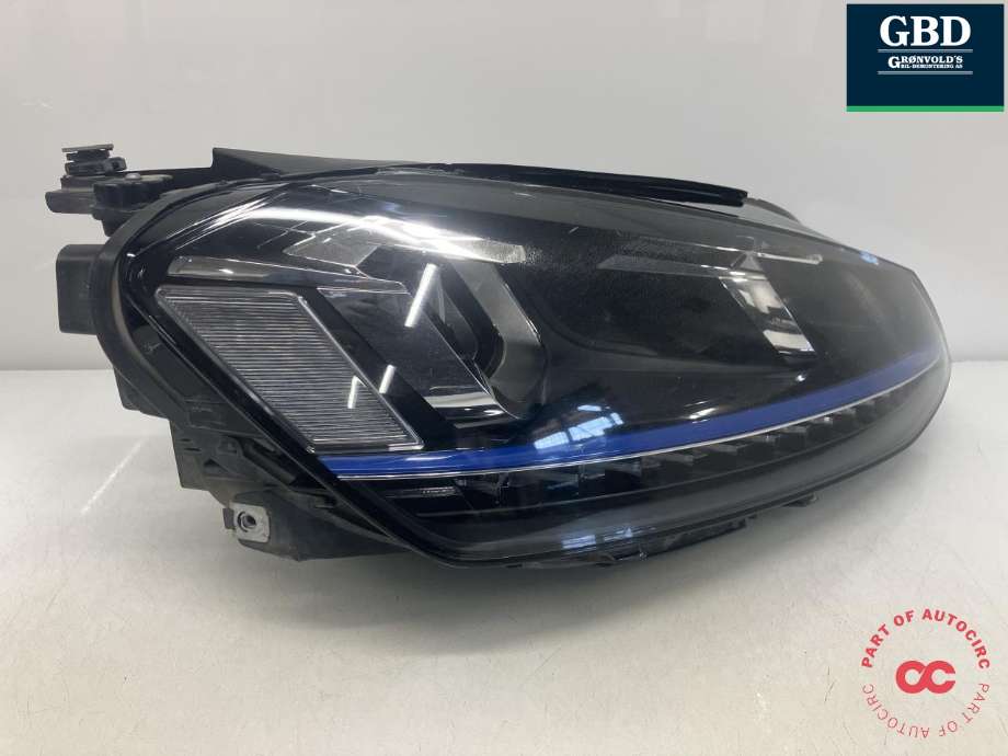 Frontlykt høyre full-LED til VW e-Golf 2014-2017 (Fase 1) (VALEO|5GE 941 774|5GE 941 036|90051017)