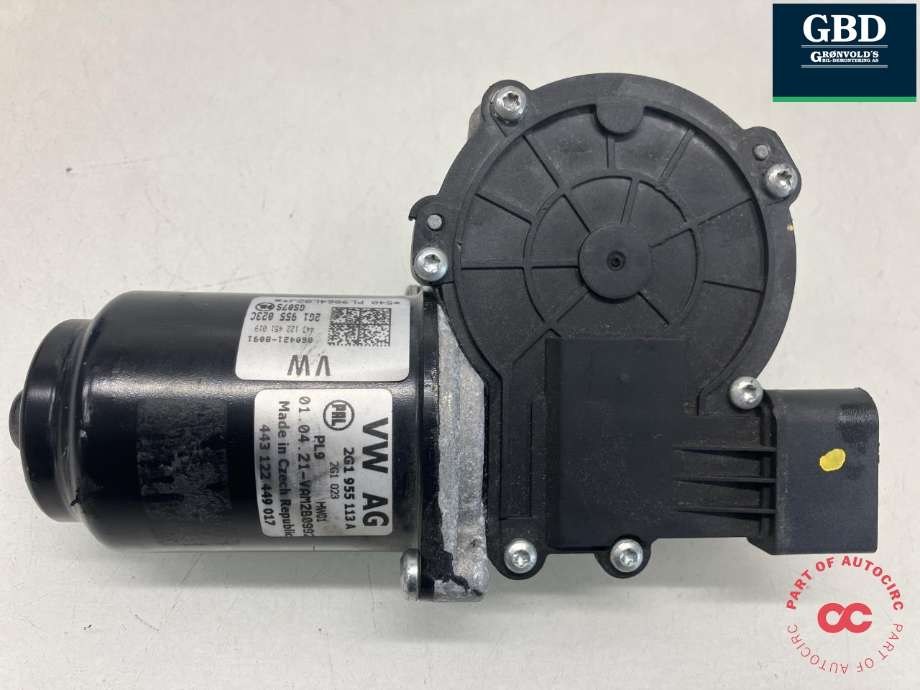 Viskermotor frontrute til VW Polo 2017-2021 (Type VI, Fase 1)  (2G1 955 023 E|2G1 955 023 C|2G1 955 023 B)