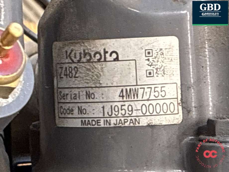 Motor diesel til Mopedbil Aixam Emotion 2019-2024 (S9) (S9) (Z482|)