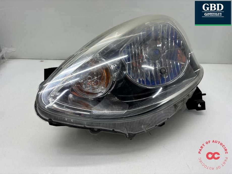 Frontlykt venstre halogen til Nissan Micra 2011-2017 (K13) (K13) (260603HN1A|)