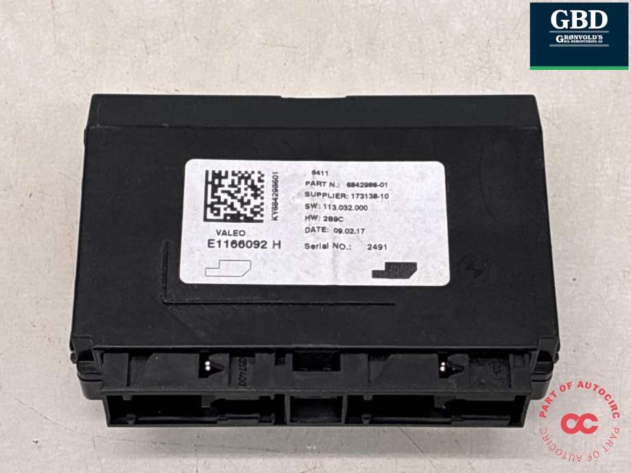 Styreenhet klima/aircondition til BMW i3, 2013-2022  (64 11 9 874 189)