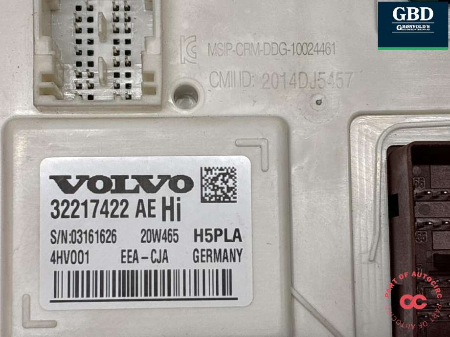 Styreenhet comfort (BCM) til Volvo XC90 2015-2025 (Type II)  (36010475|32217422|)