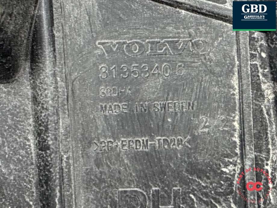 Støtfanger foran feste høyre til Volvo XC90 2015-2025 (Type II)  (31353404|)