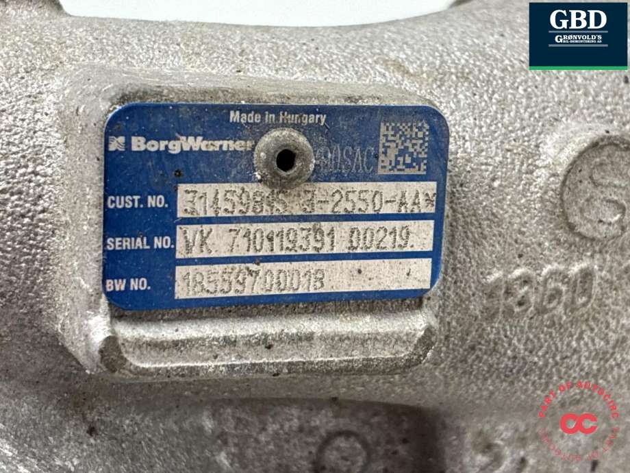 Turbo til Volvo XC90 2015-2025 (Type II)  (36012658|)