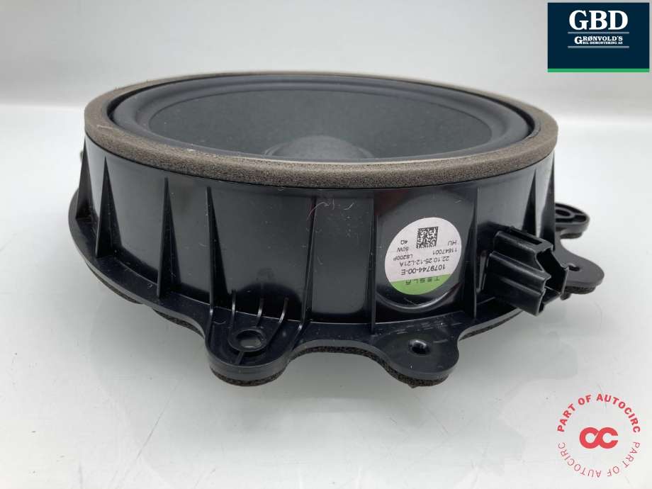 Bilstereo høyttaler til Tesla Model Y 2024-->> (Type II) (1079744-01-F|1079744-00-E|1079744-00-F| 1771779-00-A)