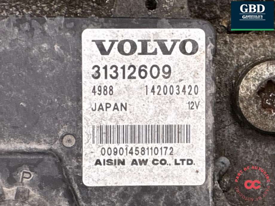 Girkasse automat til Volvo V60/V60 CC 2013-2018 (Type I, Fase 2)  (36050600|1285033|31312609)
