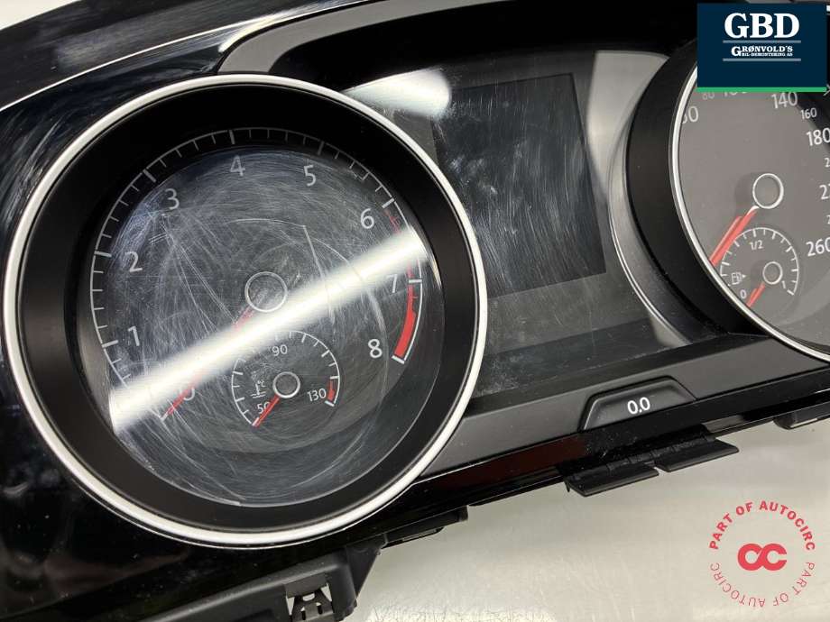 Instrumentpanel til VW Golf VII 2017-2020 (Fase 2) (5G1 920 750 D|)