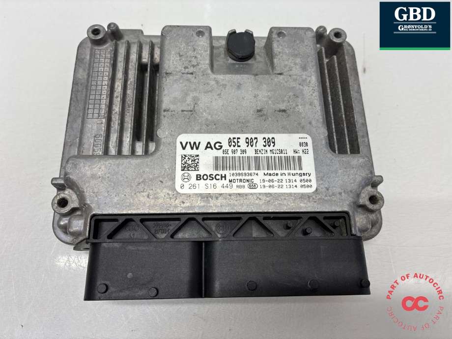 Styreenhet motor til VW Golf VII, 2017-2020 (Fase 2)  (05E 906 018 AL)