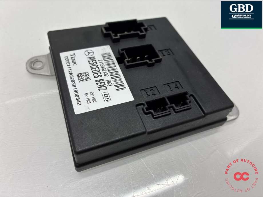 Styreenhet comfort (BCM) til Mercedes E-Klasse 2002-2006 (Fase 1) (W211) (W211) (A 211 545 29 01|A 211 545 30 01|2115452132)