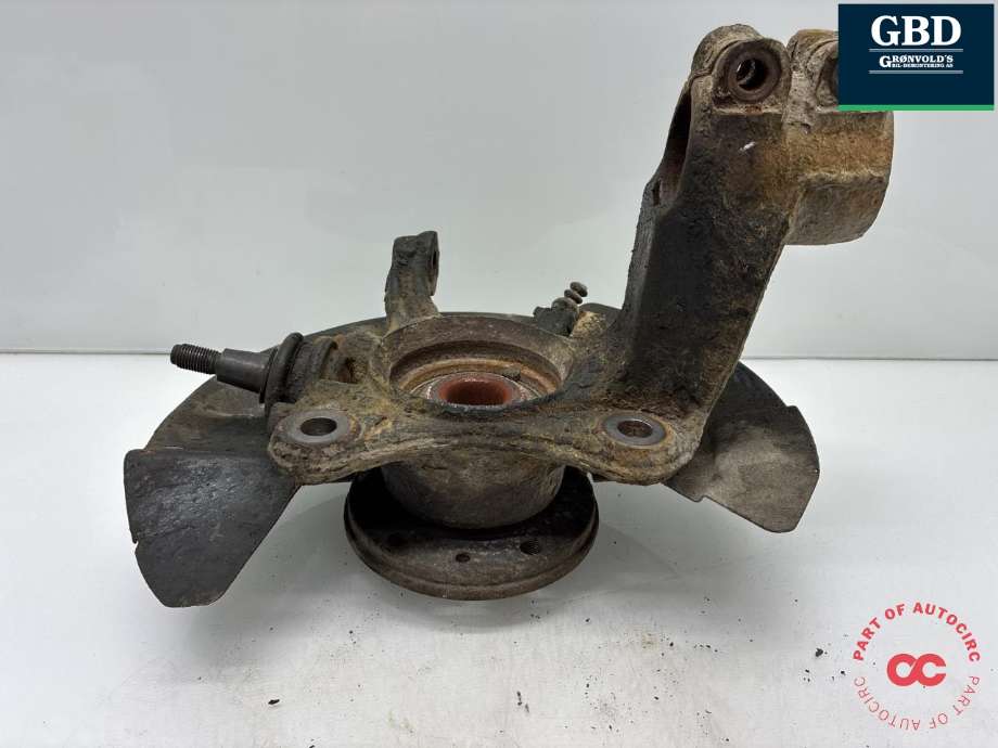 Hjulspindel venstre foran til VW Transporter / Caravelle 2009-2015 (Fase 2) (T5) (T5) (7H0 407 257 G|)