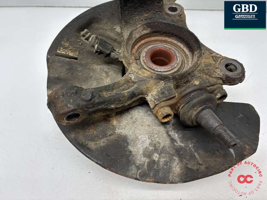 Hjulspindel venstre foran til VW Transporter / Caravelle 2009-2015 (Fase 2) (T5) (T5) (7H0 407 257 G|)