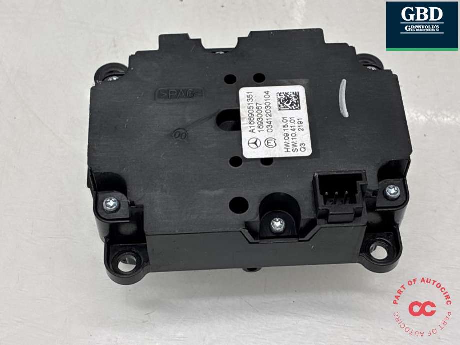 Bryter diverse til Mercedes ML 2011-2015 (Fase 1) (W166) (W166) (A 166 905 13 51|A1669051351|)