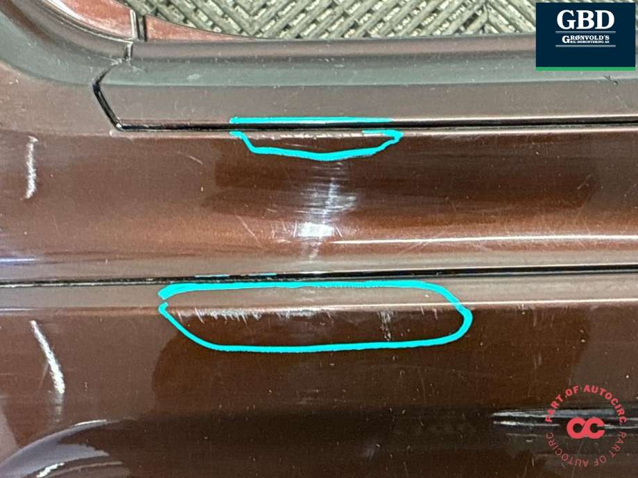 Støtfanger bak til Volvo XC60 2014-2017 (Type I, Fase 2)  (39867208|)