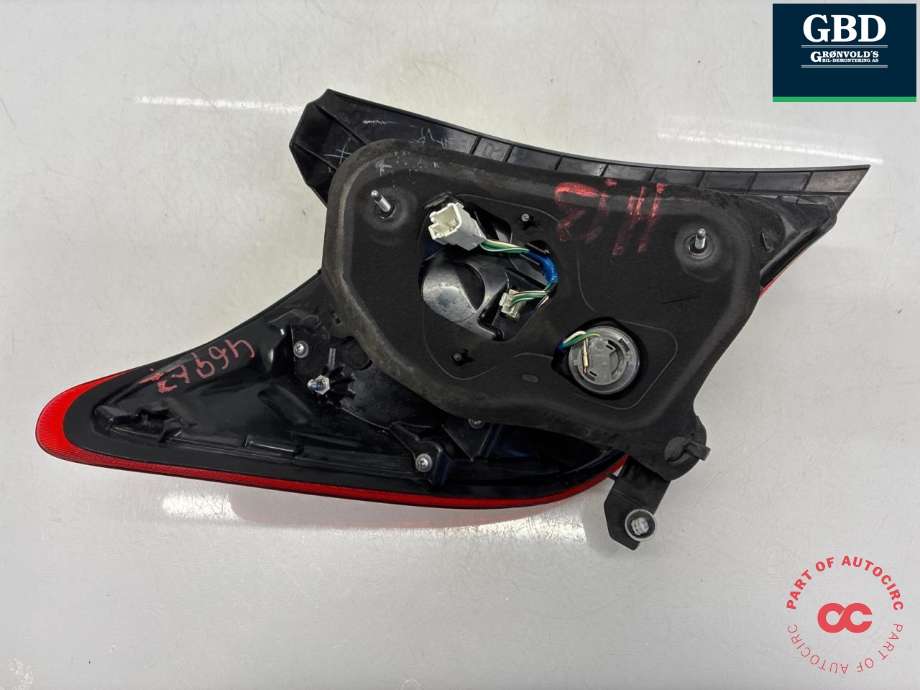 Baklykt høyre til Toyota Yaris 2014-2020 (Type III, Fase 2)  (815510D610|)