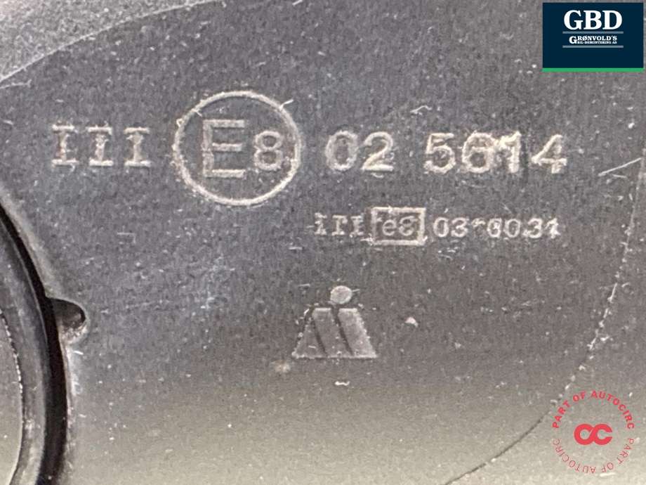 Speil høyre til Toyota Yaris 2014-2020 (Type III, Fase 2)  (879100D580|E8 02 5614|)