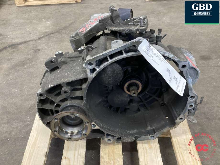 Girkasse manuell 6-trinn til Audi TT 2006-2014 (Type II) (JLZ|02Q 300 040 LX|02Q 300 045 EX)