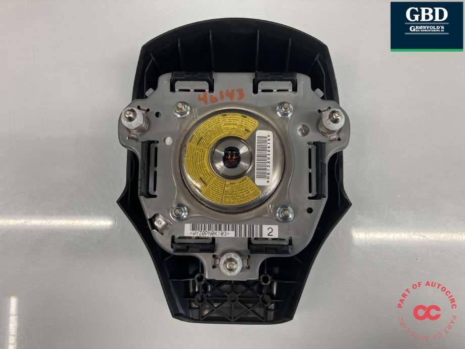 Airbag rattpute til Subaru XV 2012-2017 (Type I) (HG12X030616|)