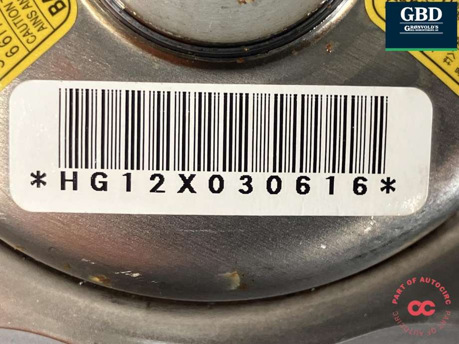 Airbag rattpute til Subaru XV 2012-2017 (Type I) (HG12X030616|)