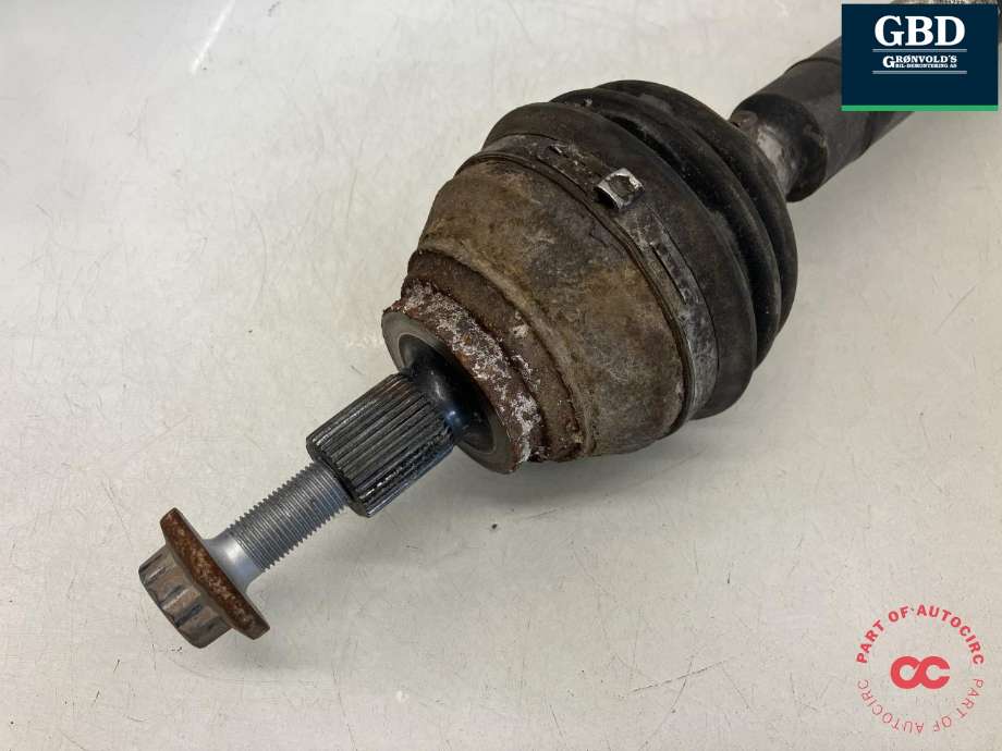 Drivaksel høyre foran, diesel/automat til VW Tiguan 2020-->> (Type II, Fase 2) (3Q0 407 272 BB|3Q0 407 762 JX|)