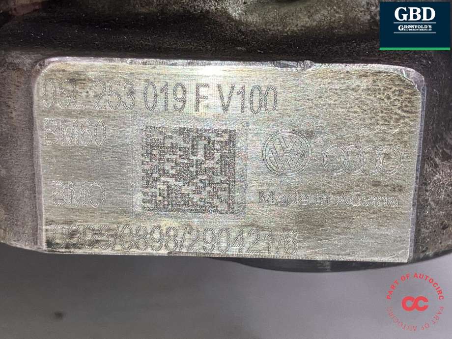 Turbo til VW Tiguan 2020-->> (Type II, Fase 2) (05L 253 019 Q|05L 253 019 F|)
