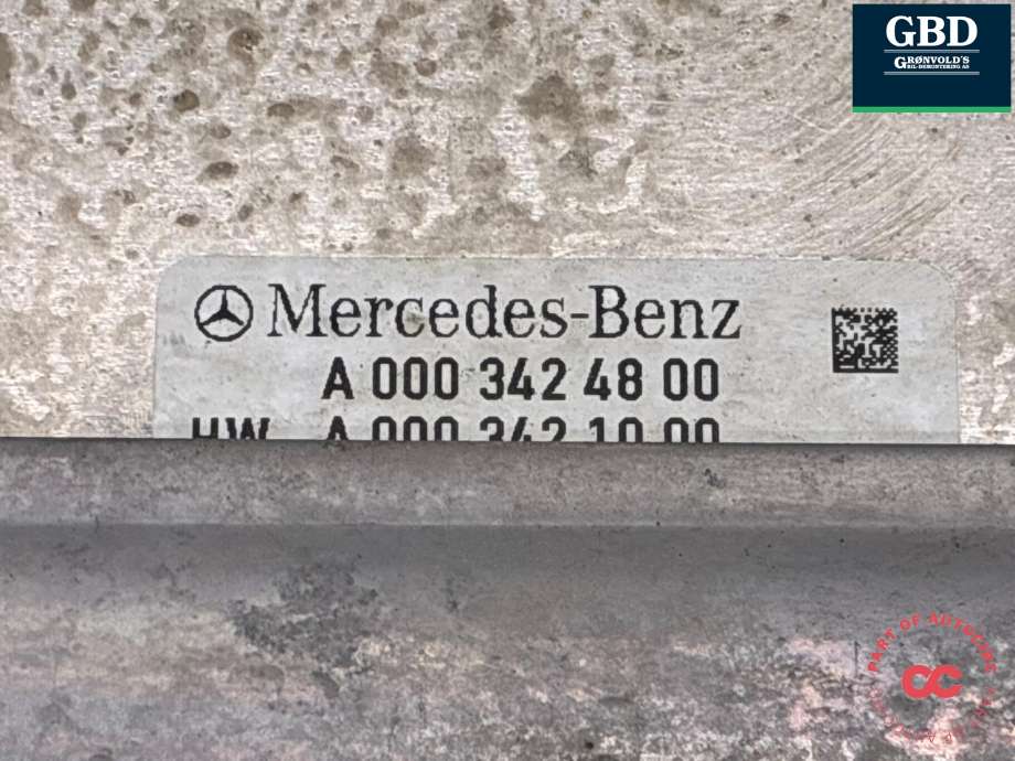 DCDC converter elbil til Mercedes EQC 2019-->>  (A 000 342 48 00|)
