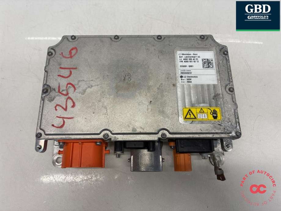 Batterilader (OBC - On Board Charger) til Mercedes EQC, 2019-->>  (A 000 900 53 35)