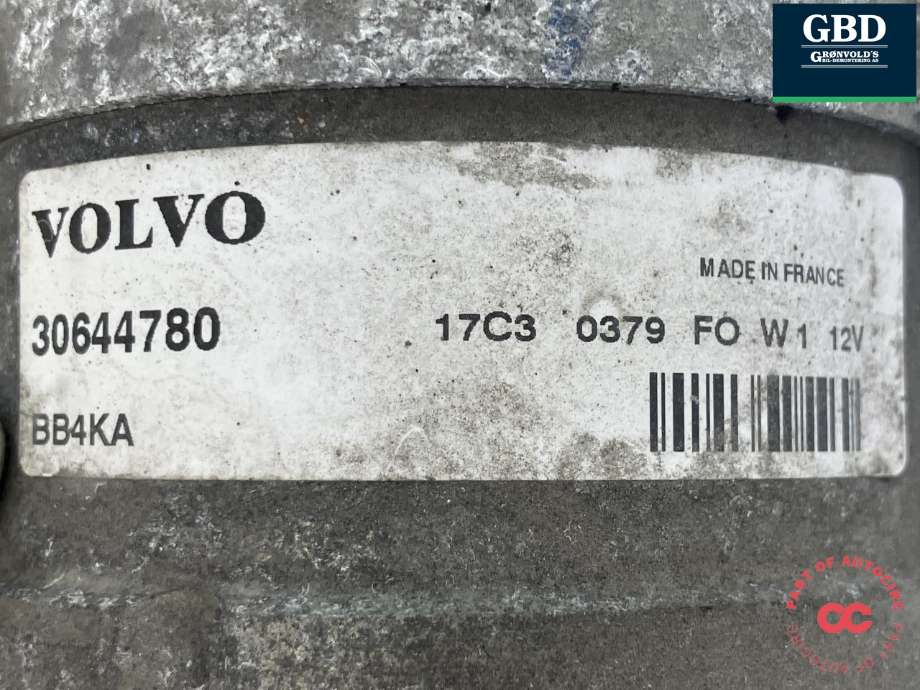 Starter diesel til Volvo V40 2012-2019 (36001683|)