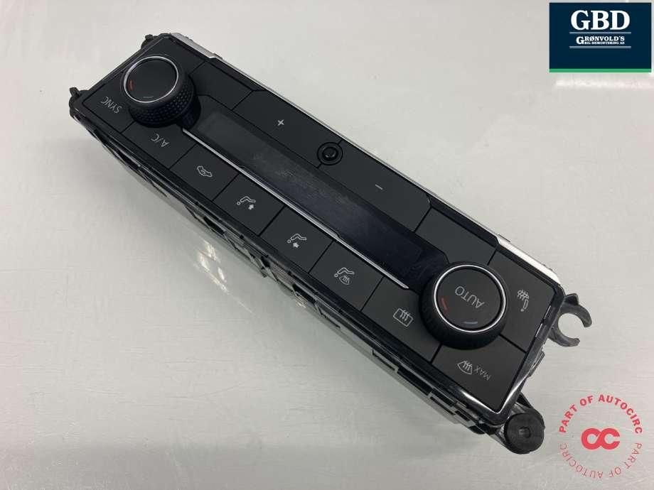 Varmeapparat betjening til VW Polo 2017-2021 (Type VI, Fase 1) (2G0 907 044 S|2G0 907 044 S EYW|)