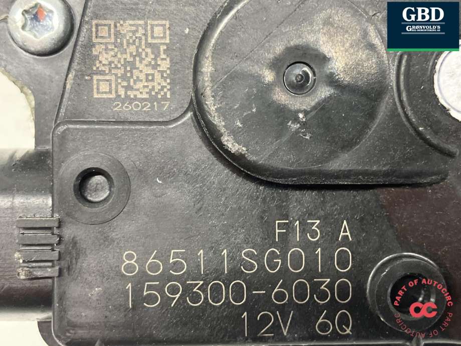Viskermotor frontrute til Subaru Forester 2013-2019 (Type IV)  (86510SG010|)