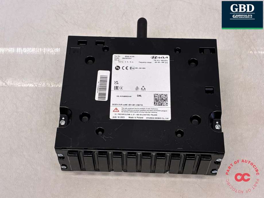 Bilstereo navigasjon spiller til Hyundai Kona, 2024-->> (Type II)  (96560HF220)