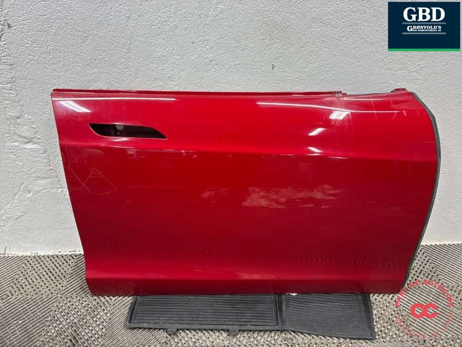 Dør høyre foran til Tesla Model S 2013-2016 (Fase 1) (6006622-E0-E|6006622-E0-G|6006622-E0-H)