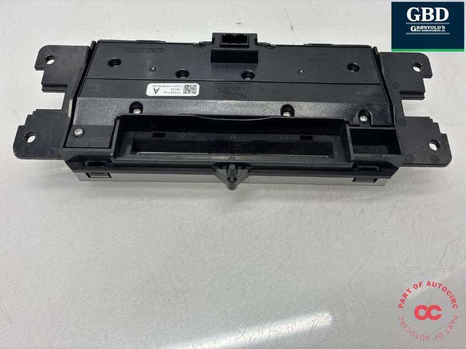 Varmeapparat betjening til Jaguar XF 2008-2015 (X250) (X250) (J6R3A|CX2318C858AD|)