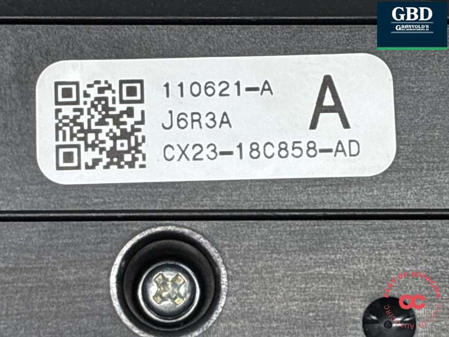 Varmeapparat betjening til Jaguar XF 2008-2015 (X250) (X250) (J6R3A|CX2318C858AD|)