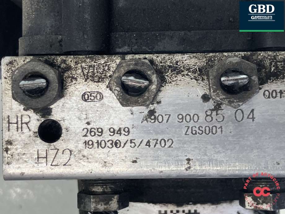 ABS sentral til Mercedes Sprinter 2018-->> (907/910) (907/910) (A 907 900 98 05|A 907 900 85 04|)