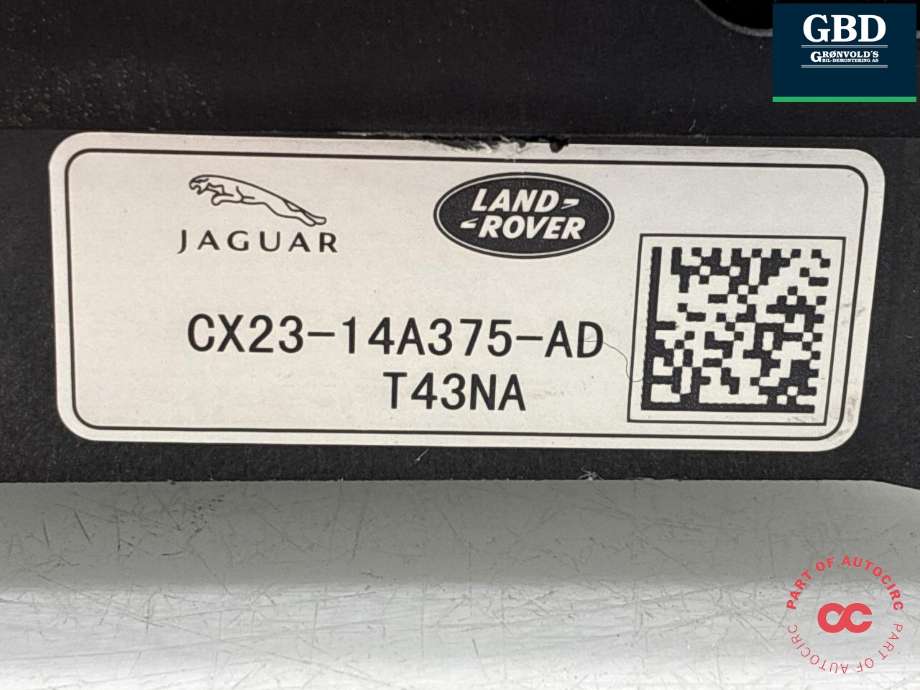 Styreenhet diverse til Jaguar XF 2008-2015 (X250) (X250) (C2D40918|CX2314A375AF|C2D21901| CX2314A375AD)