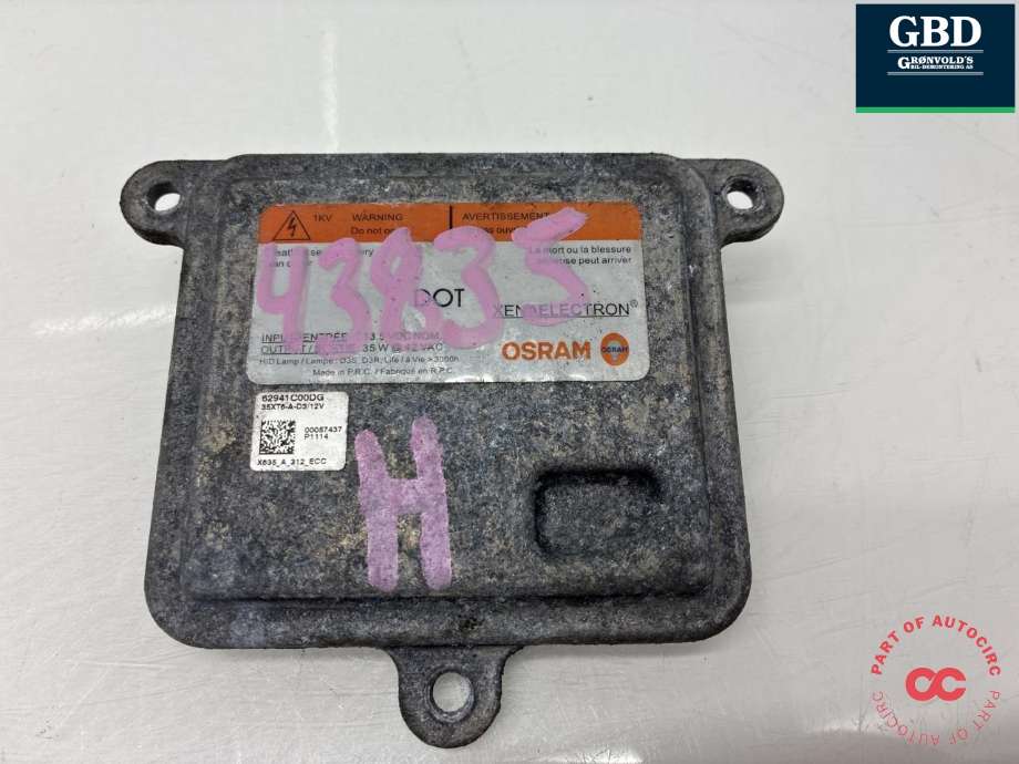 Styreenhet xenon/ballast til Jaguar XF, 2008-2015 (X250) (X250) (C2D23531)