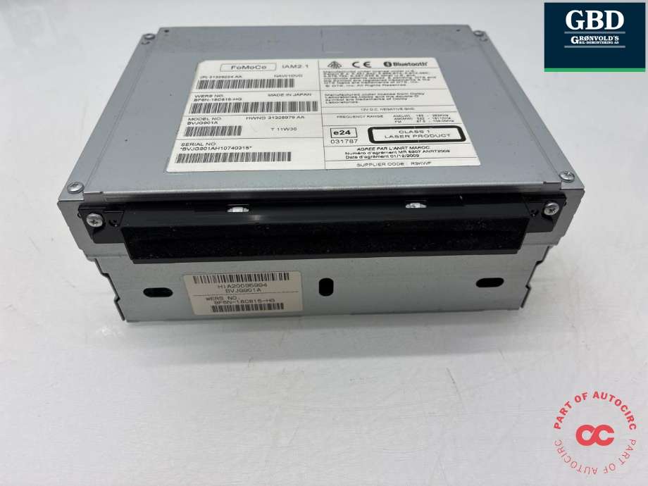 Bilstereo CD-veksler til Jaguar XF, 2008-2015 (X250) (X250) (C2D33752| CF6N18C815HF)