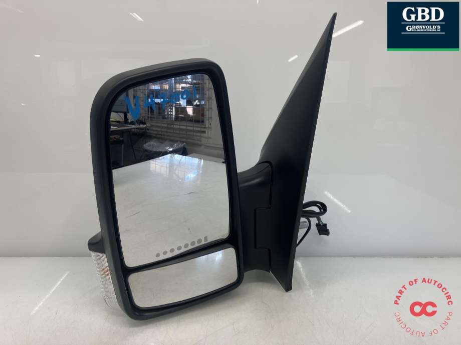 Speil venstre til VW Crafter 2011-2016 (Type I, Fase 2)  (2E1 857 507 A|A 906 810 42 93|Z004Q002)