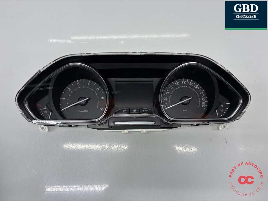 Instrumentpanel til Peugeot 2008, 2013-2019 (Type I)  (98 227 036 80)