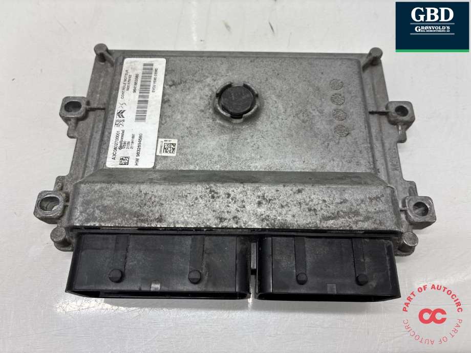 Styreenhet motor til Toyota Proace, 2016-->> (Type II)  (98 326 945 80)