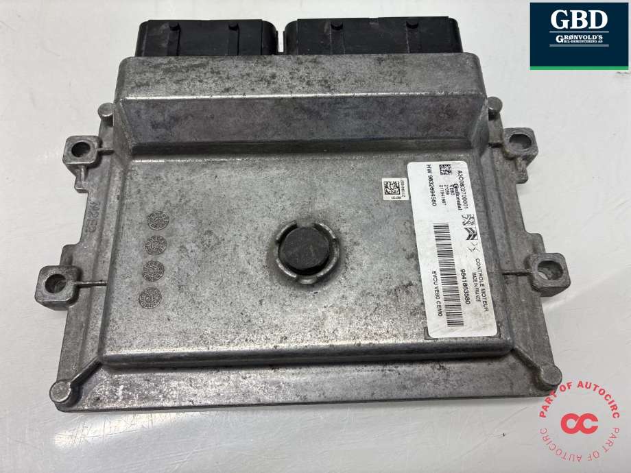 Styreenhet motor til Toyota Proace 2016-->> (Type II)  (98 326 945 80|A3C0802700001|)