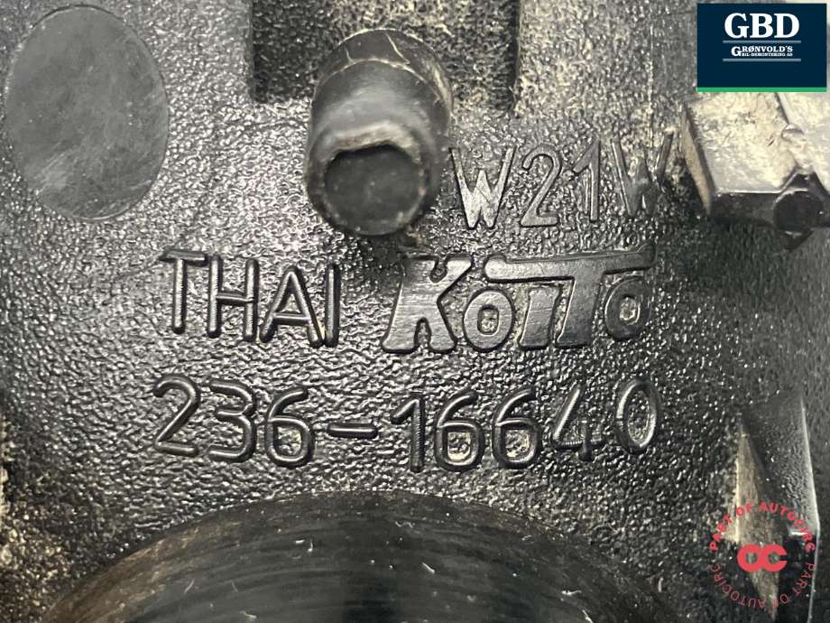 Baklykt fra støtfanger høyre til Mitsubishi L200 2006-2015 (Type IV)  (8337A027|)