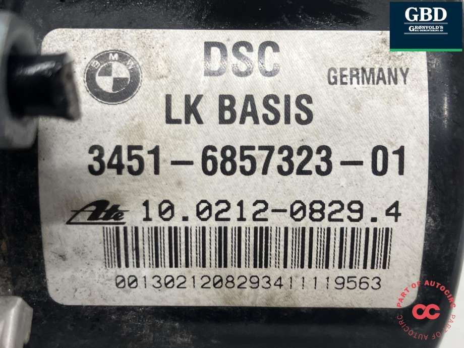 ABS sentral til BMW 1-Serie 2004-2011 (E81/E82/E87/E88) (E81/E82/E87/E88) (34 51 2 460 453|)