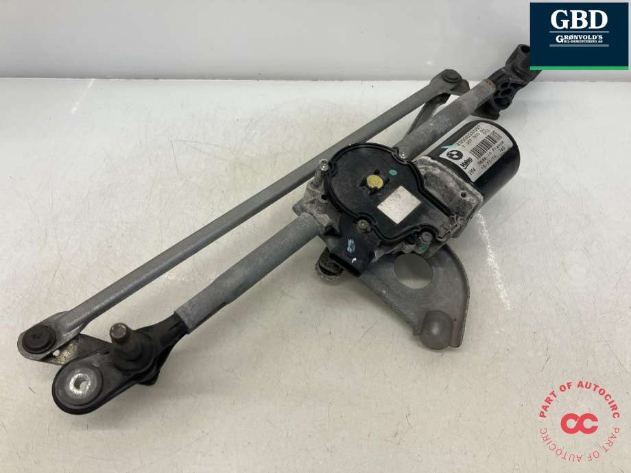 Viskermotor frontrute komplett m/overføring til BMW 1-Serie 2004-2011 (E81/E82/E87/E88) (E81/E82/E87/E88) (61 61 7 239 510|)