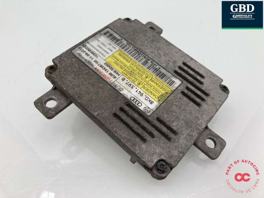 Styreenhet xenon/ballast til VW Tiguan 2011-2016 (Type I, Fase 2)  (8K0 941 597 E|)
