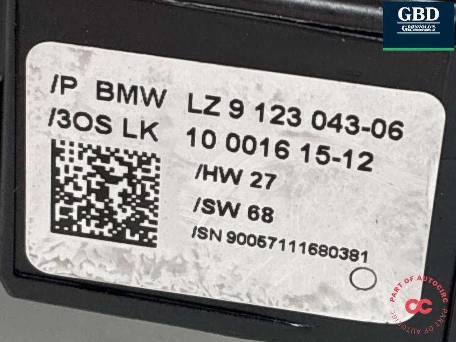 Bryter combi til BMW 3-Serie 2005-2011 (E90/E91/E92/E93) (E90/E91/E92/E93) (61 31 9 123 043|)