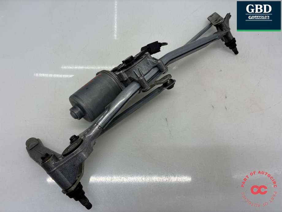 Viskermotor frontrute komplett m/overføring til BMW 3-Serie, 2005-2011 (E90/E91/E92/E93) (E90/E91/E92/E93) (61 61 7 161 711)